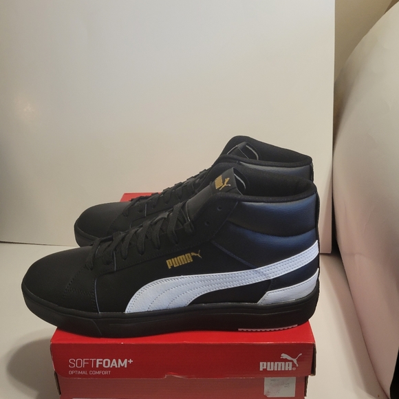PUMA Men's Serve Pro Lite Mid Sneakers - Picture 2 of 16